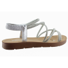 Sabino Shoes Γυναικεία Πέδιλα Γ-668-Z308 Ασημί