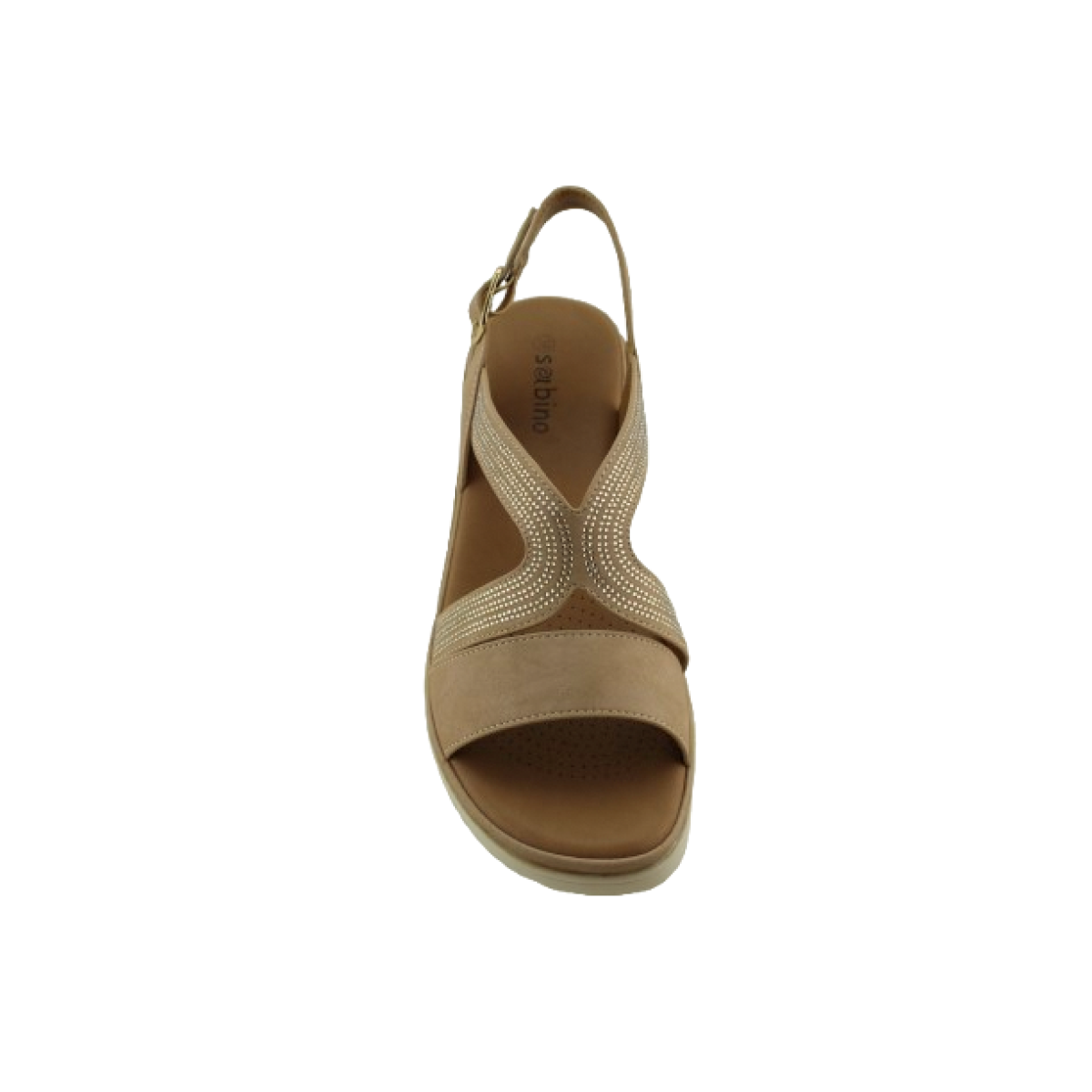 Sabino Shoes Γυναικεία Πέδιλα Πλατφόρμες Γ-45308-L3 Mπεζ