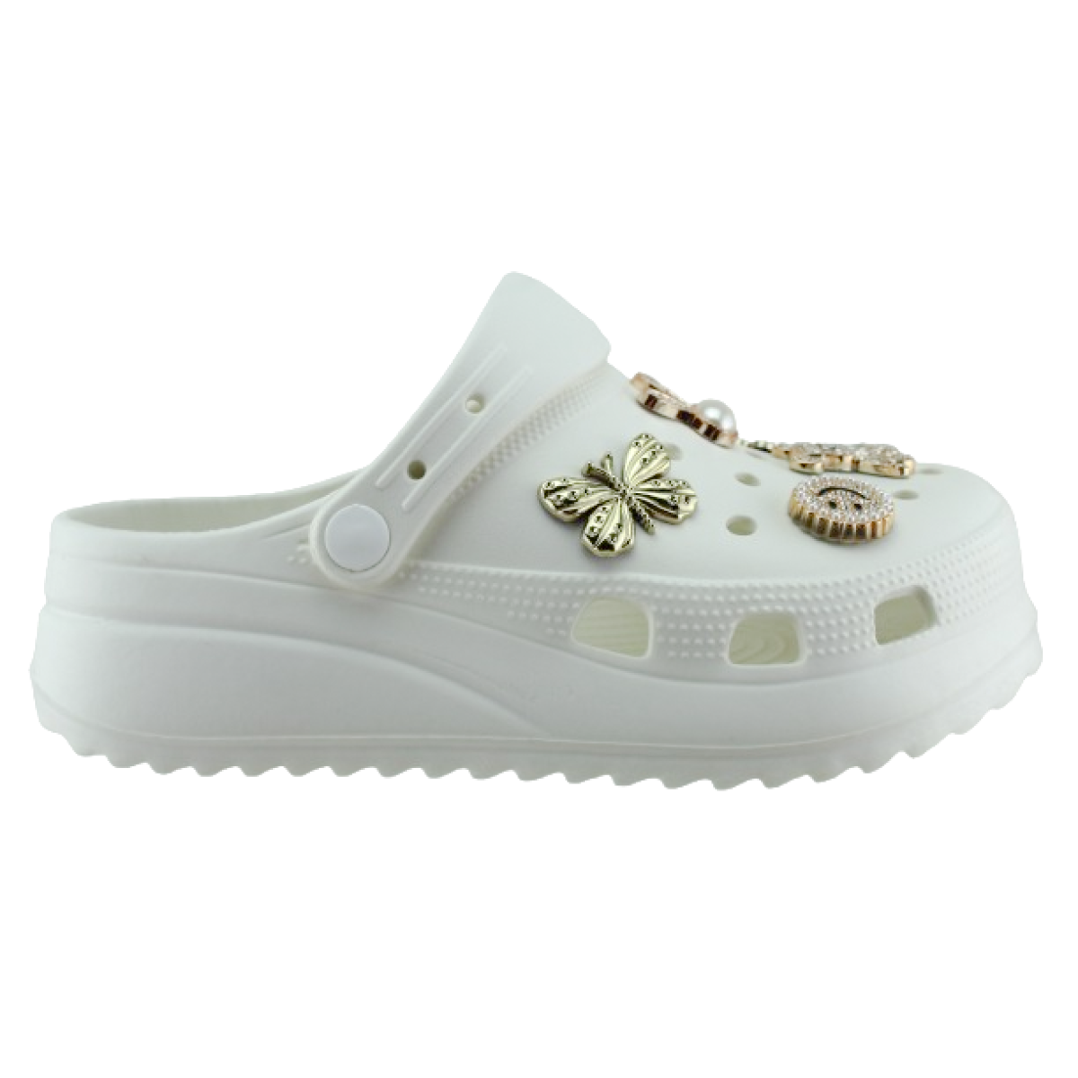 Sabino Shoes Γυναικεία Σαμπώ Γ-E428-Z Λευκό