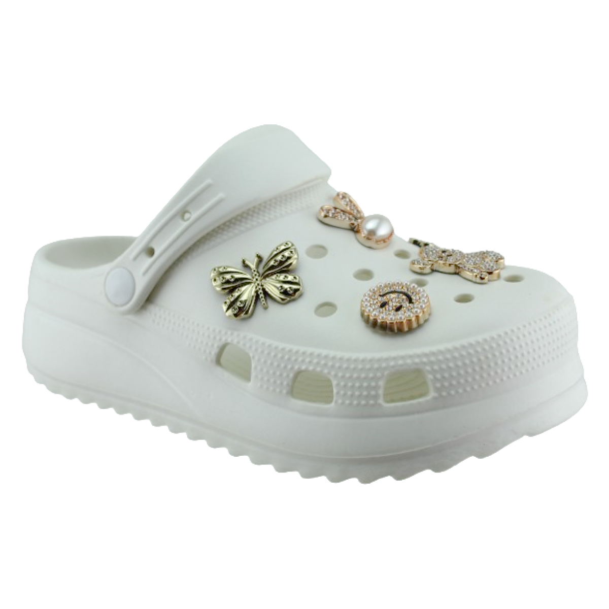 Sabino Shoes Γυναικεία Σαμπώ Γ-E428-Z Λευκό
