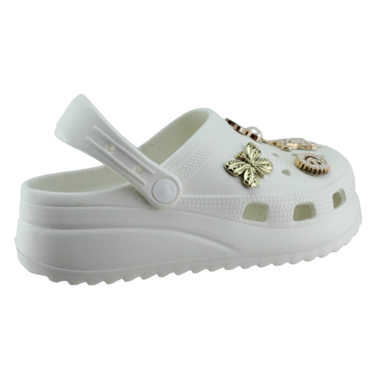 Sabino Shoes Γυναικεία Σαμπώ Γ-E428-Z Λευκό