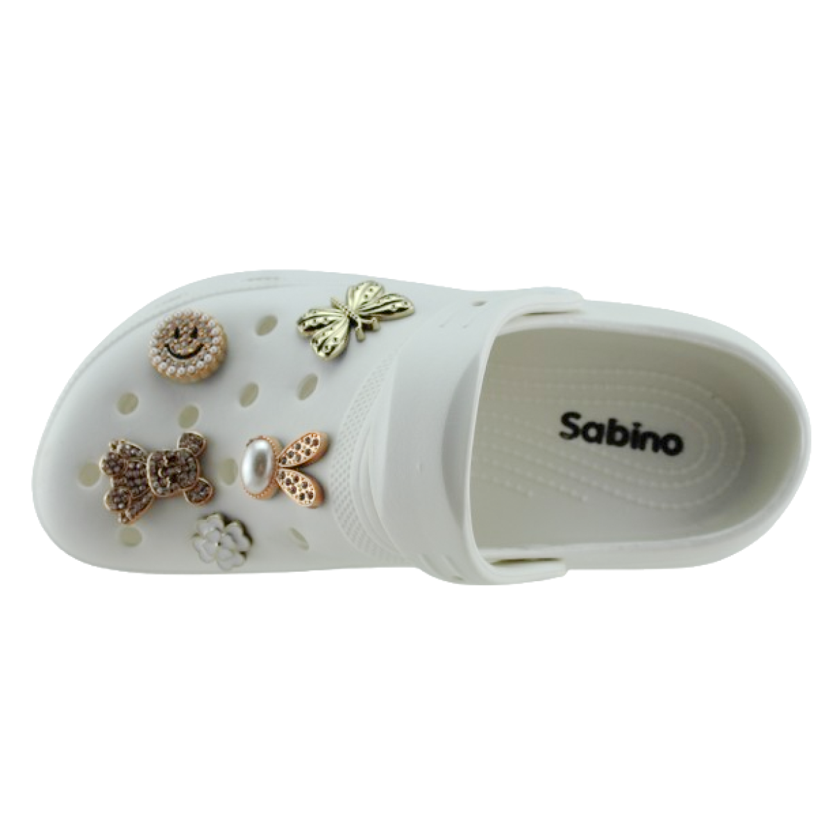 Sabino Shoes Γυναικεία Σαμπώ Γ-E428-Z Λευκό
