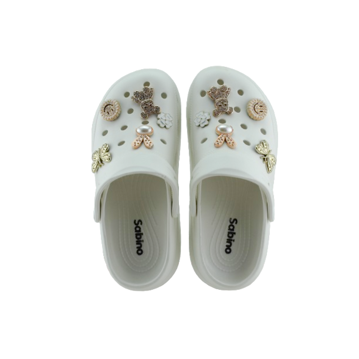 Sabino Shoes Γυναικεία Σαμπώ Γ-E428-Z Λευκό