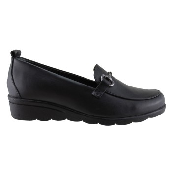Sabino Γυναικεία Casual Δέρμα Γ-2072 Μαύρο