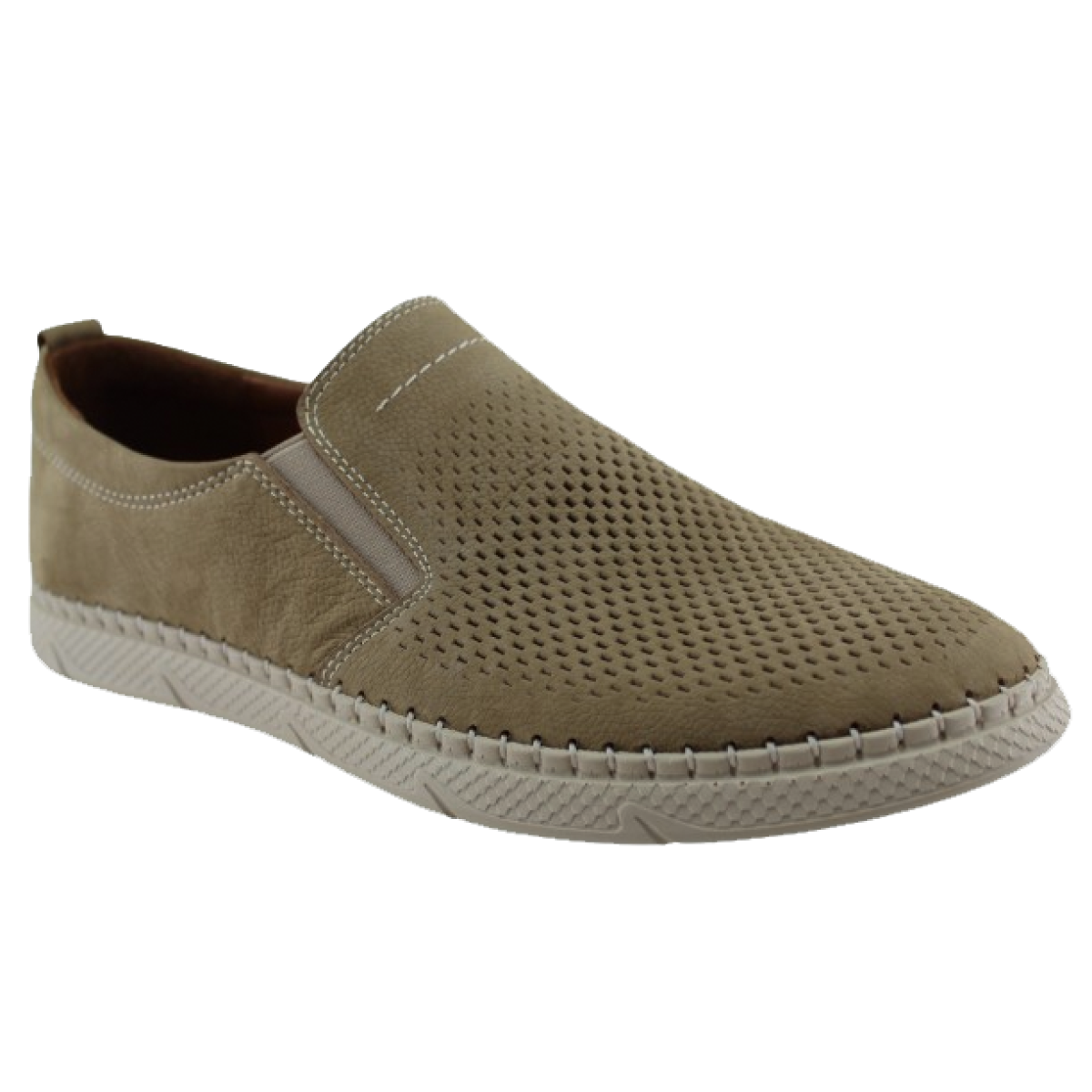 Sabino Shoes Ανδρικά Casual Δέρμα A-1822 Πούρο Suede