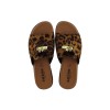Sabino Shoes Γυναικεία Σανδάλια Δέρμα Γ-11-12 Leopard