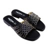 Sabino Shoes Γυναικεία Σανδάλια Δέρμα Γ-1106-02 Μαύρο