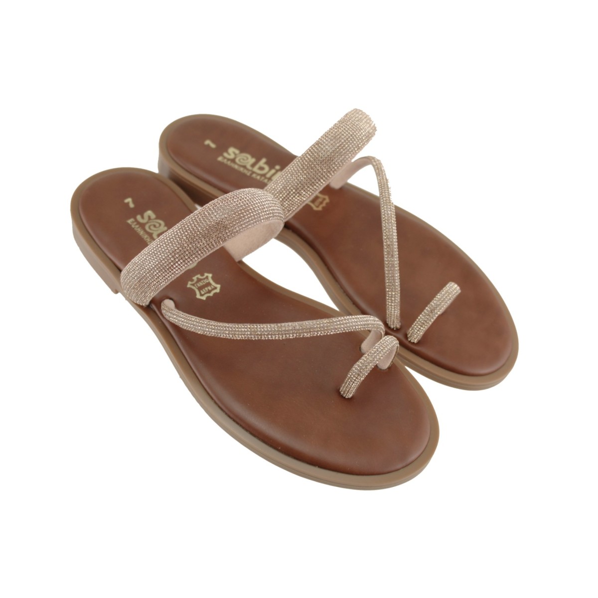 Sabino Shoes Γυναικεία Σανδάλια Δέρμα Γ-3509-5 Χαλκός Sabino Shoes Γυναικεία Σανδάλια Δέρμα Γ-3509-5 Χαλκός