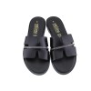 Sabino Shoes Γυναικεία Σανδάλια Δέρμα Γ-3509-10 Μαύρο