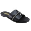 Sabino Shoes Γυναικεία Σανδάλια Δέρμα Γ-3509-10 Μαύρο