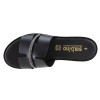 Sabino Shoes Γυναικεία Σανδάλια Δέρμα Γ-3509-10 Μαύρο