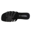 Sabino Shoes Γυναικεία Σανδάλια Δέρμα Γ-1106-01 Μαύρο
