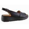 Sabino Shoes Γυναικεία Πέδιλα Δέρμα Γ-251605 Μαύρο