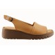 Sabino Shoes Γυναικεία Πέδιλα Δέρμα Γ-251605 Ταμπά