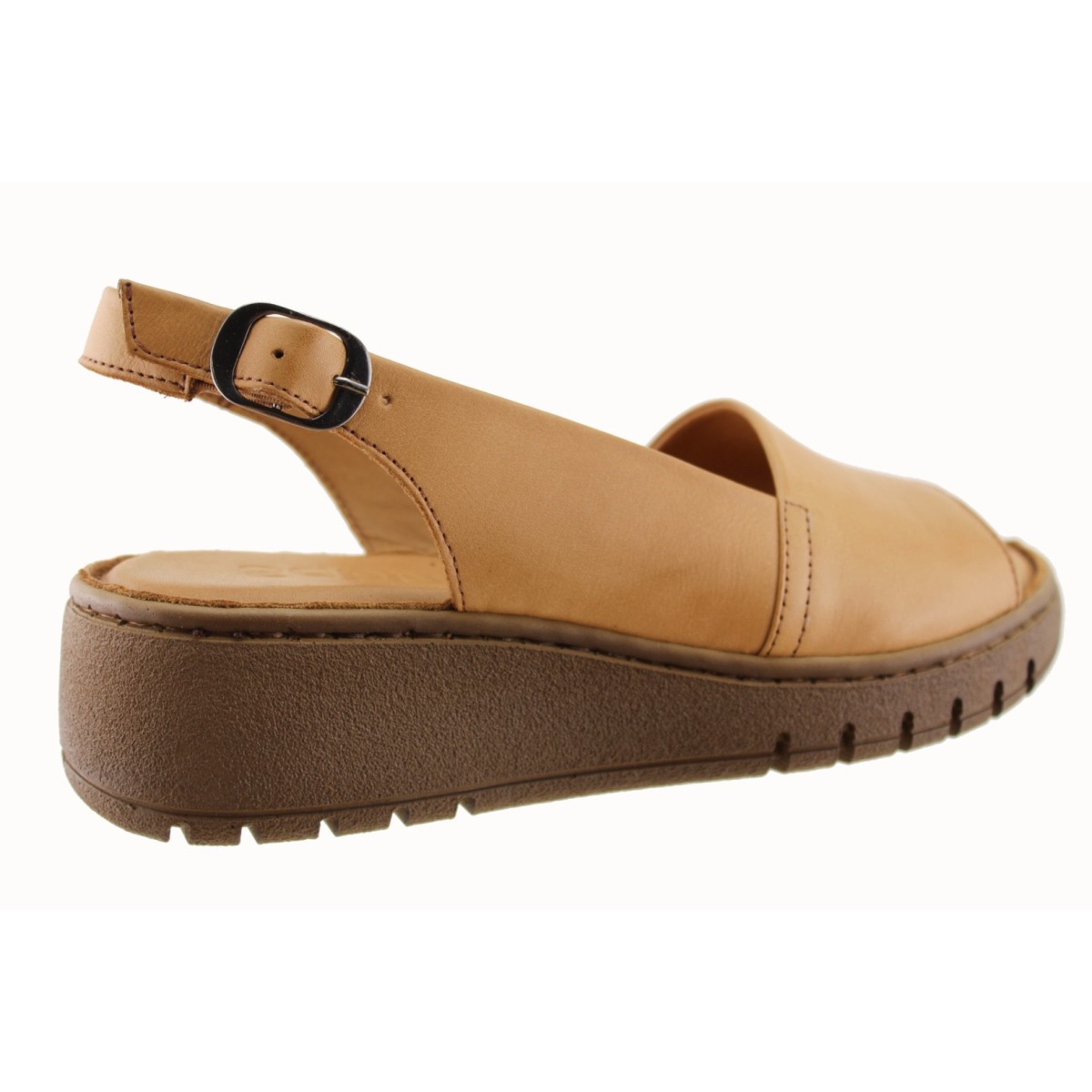 Sabino Shoes Γυναικεία Πέδιλα Δέρμα Γ-251605 Ταμπά
