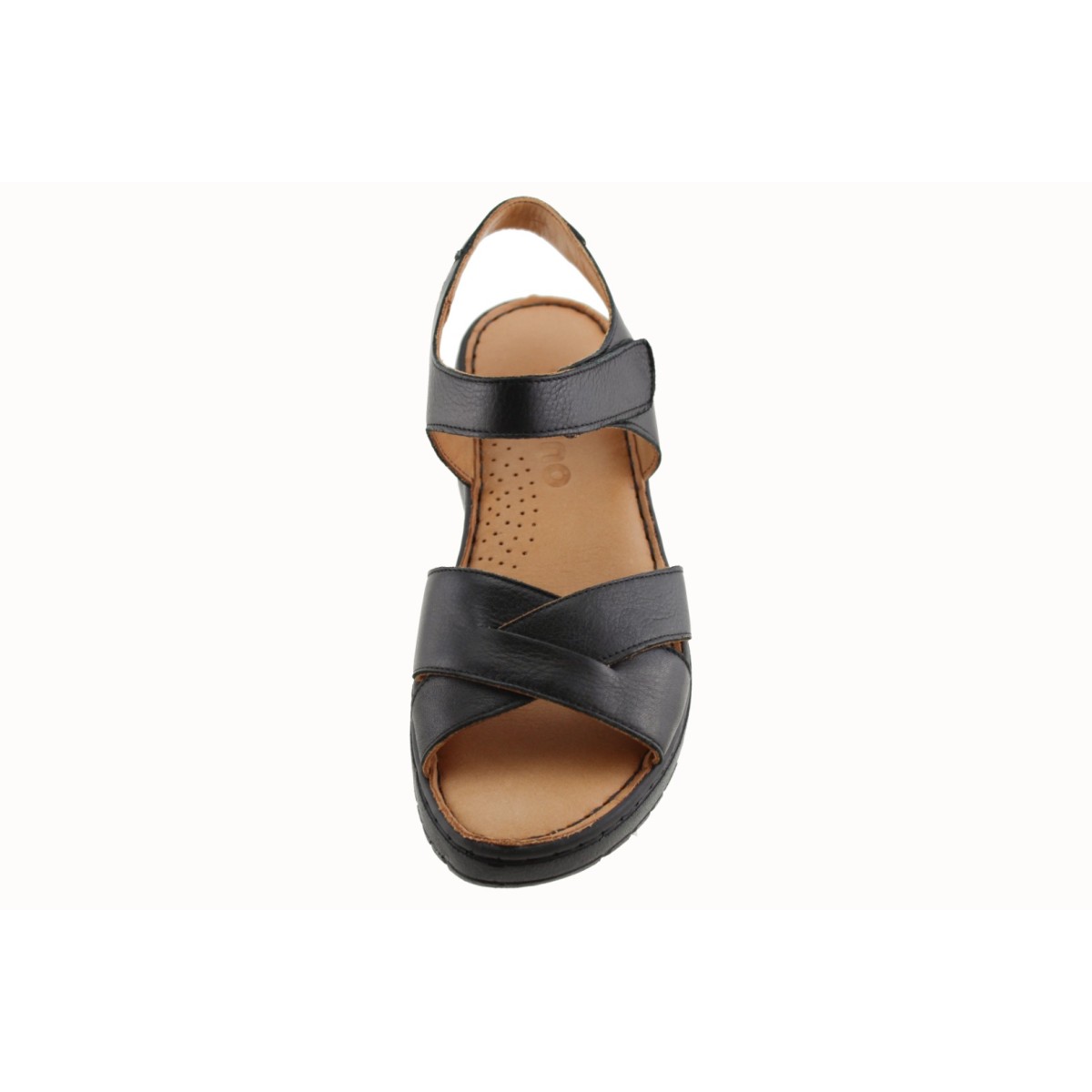 Sabino Shoes Γυναικεία Πέδιλα Δέρμα Γ-241672 Μαύρο