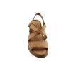 Sabino Shoes Γυναικεία Πέδιλα Flatforms Δέρμα Γ-251758 Ταμπά