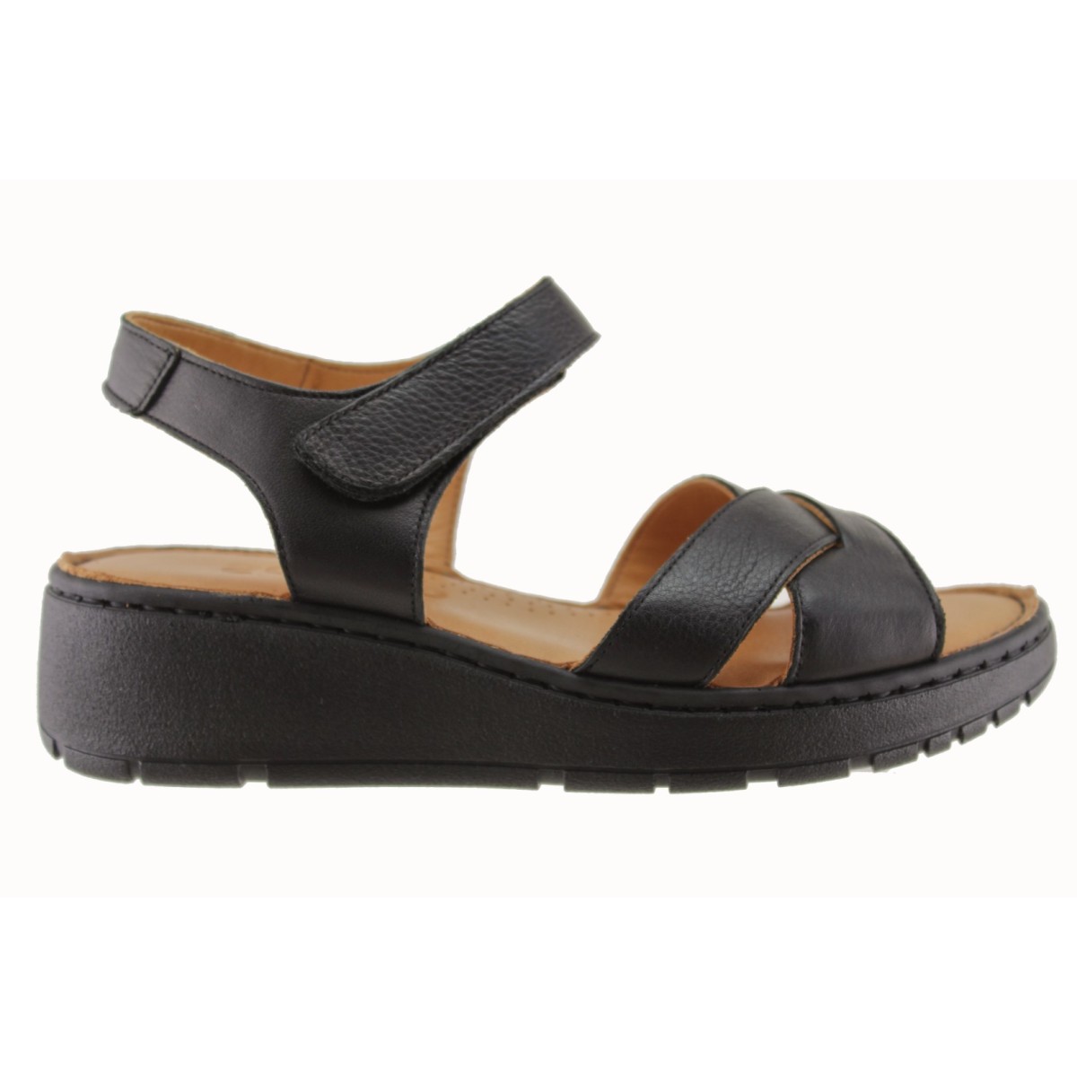 Sabino Shoes Γυναικεία Πέδιλα Δέρμα Γ-241672 Μαύρο