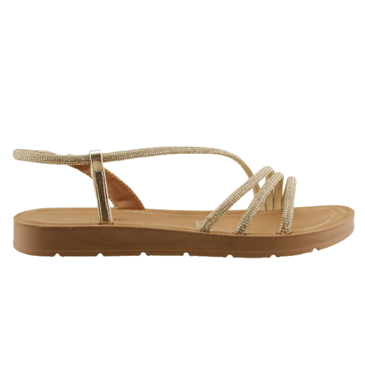 Sabino Shoes Γυναικεία Πέδιλα Γ-668-F338 Χρυσό