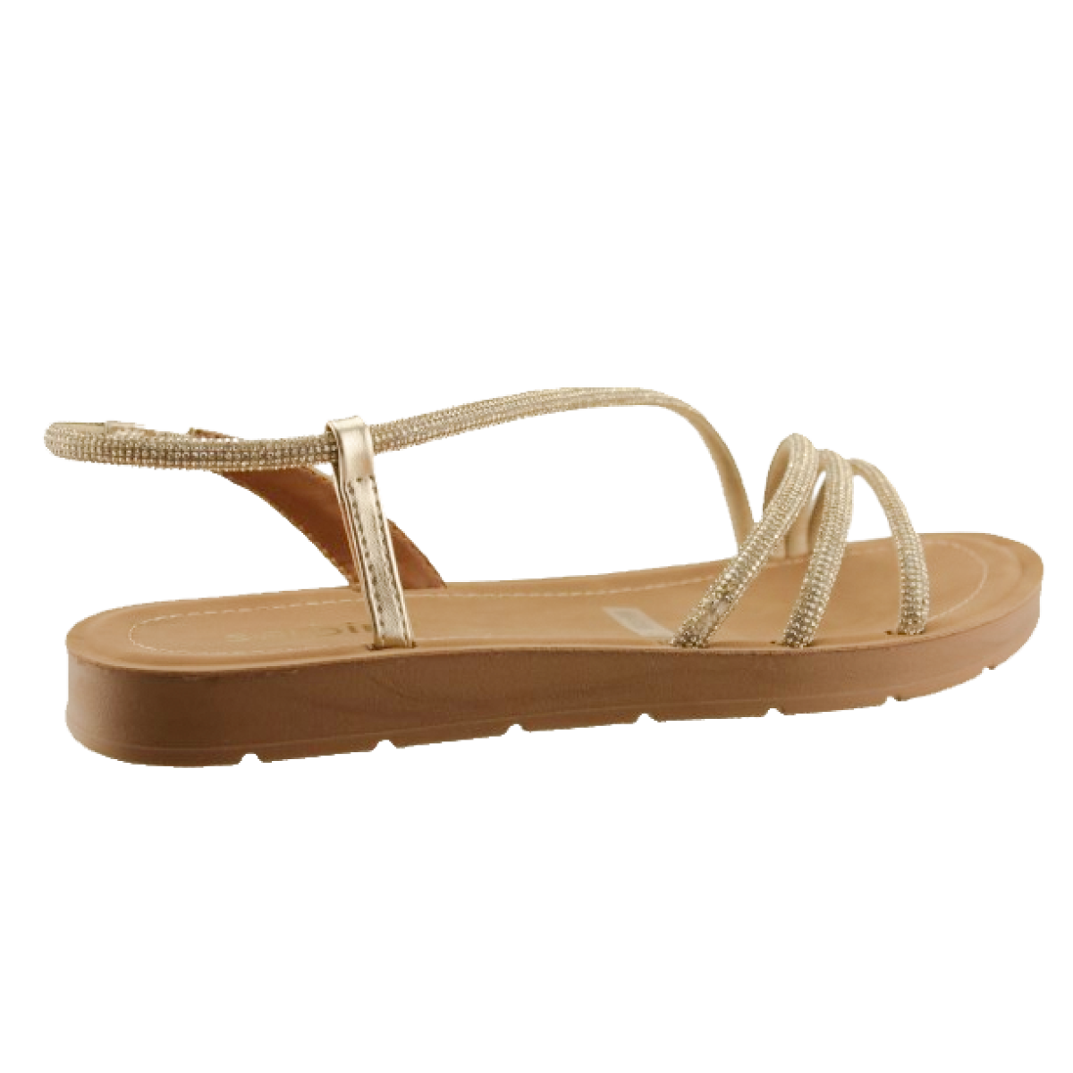 Sabino Shoes Γυναικεία Πέδιλα Γ-668-F338 Χρυσό