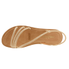 Sabino Shoes Γυναικεία Πέδιλα Γ-668-F338 Χρυσό
