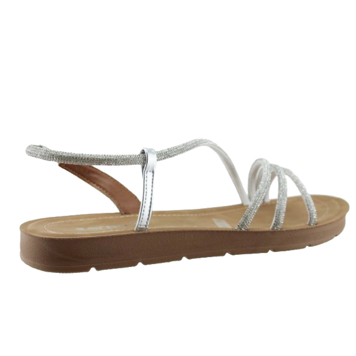 Sabino Shoes Γυναικεία Πέδιλα Γ-668-F338 Ασημί Sabino Shoes Γυναικεία Πέδιλα Γ-668-F338 Ασημί