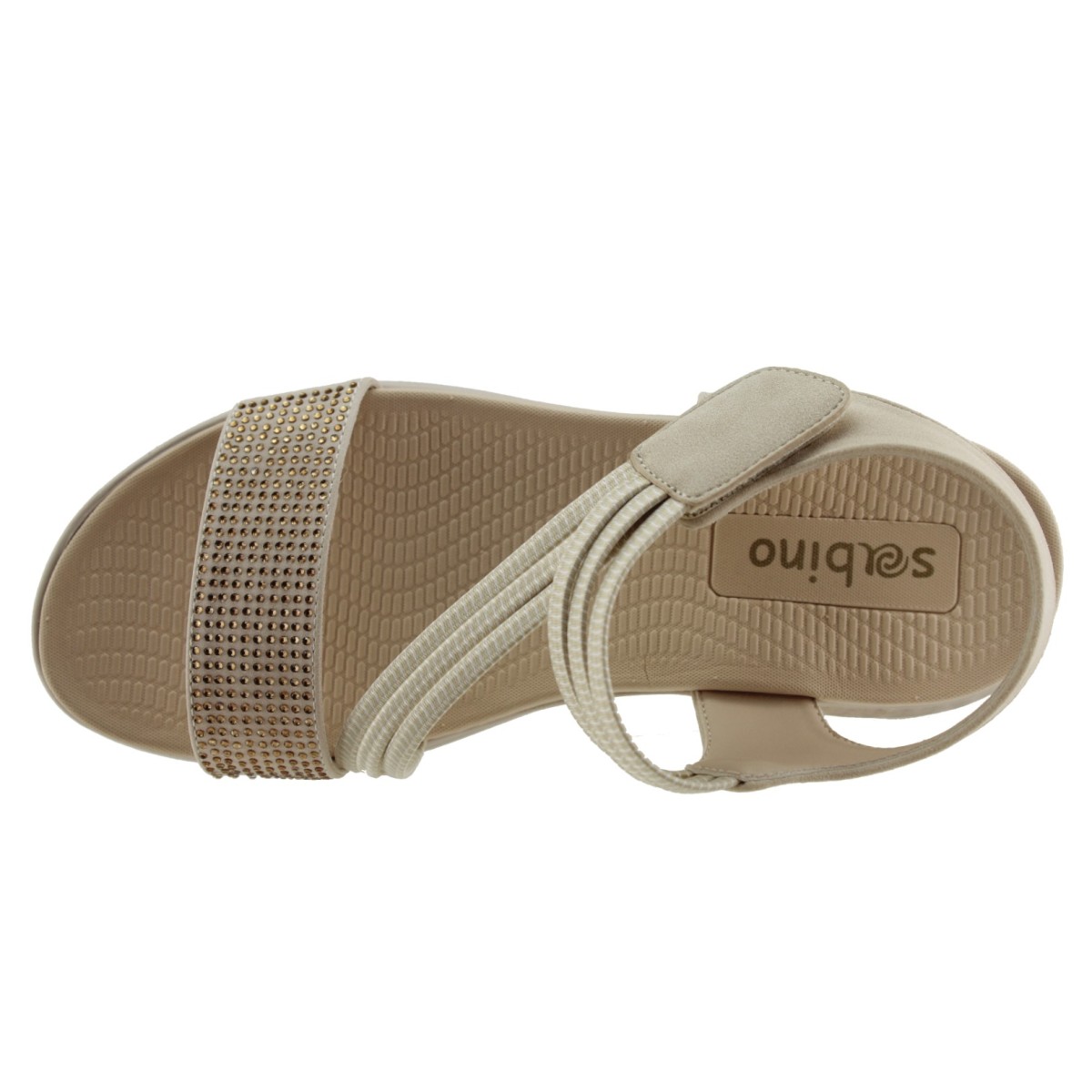 Sabino Shoes Γυναικεία Πέδιλα Γ-55020-F23S Μπεζ Sabino Shoes Γυναικεία Πέδιλα Γ-55020-F23S Μπεζ