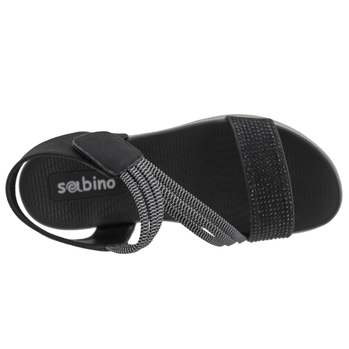 Sabino Shoes  Γυναικεία Πέδιλα Γ-55020-F23S Μαύρο