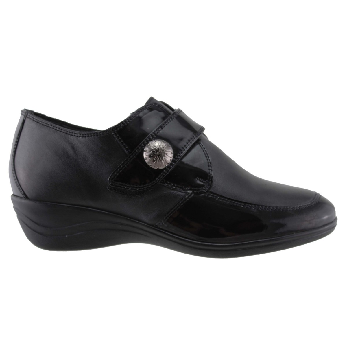 Sabino Γυναικεία Sneakers Δέρμα Γ-JK79 Μαύρο