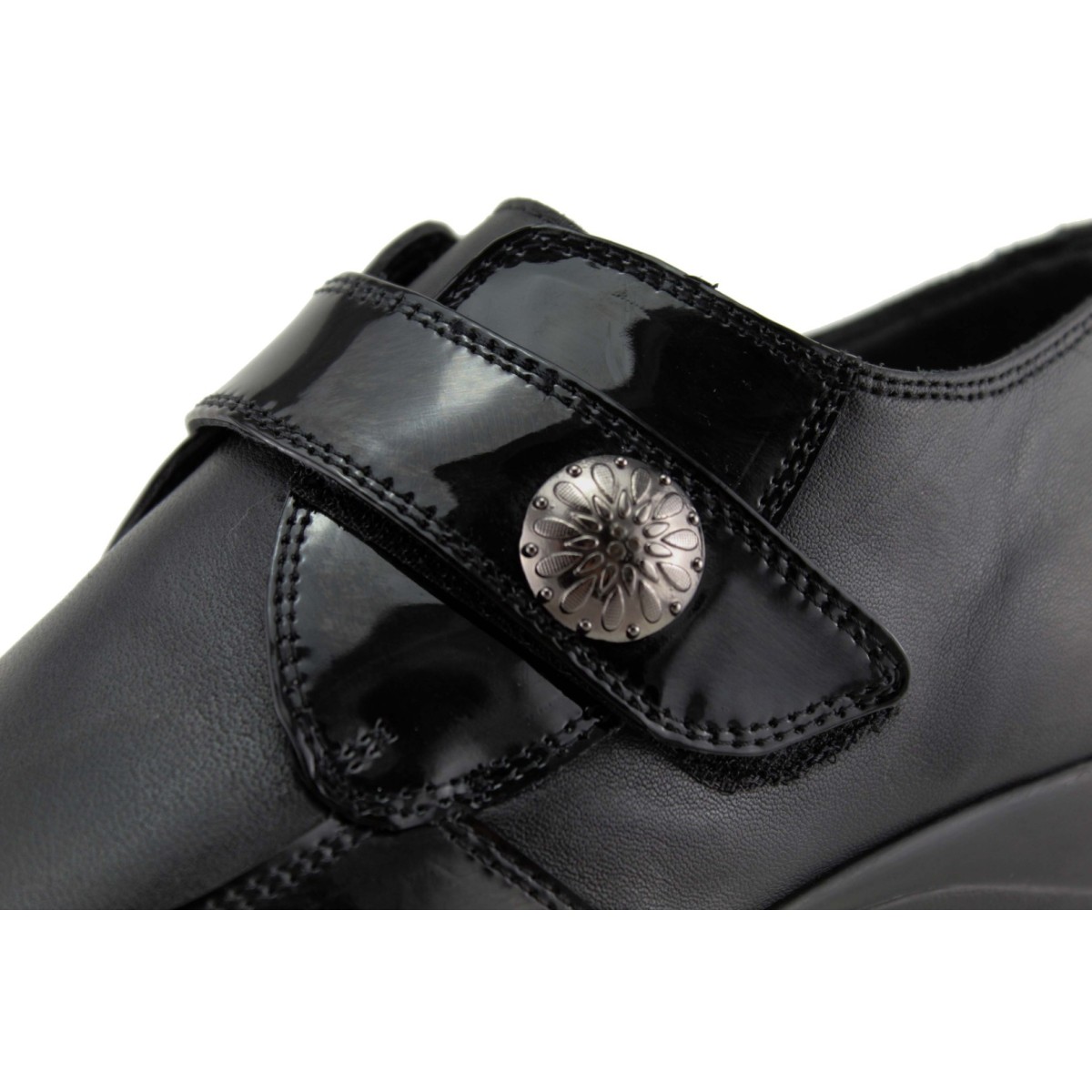 Sabino Γυναικεία Sneakers Δέρμα Γ-JK79 Μαύρο