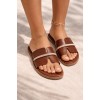 Sabino Shoes Γυναικεία Σανδάλια Δέρμα Γ-3509-10 Ταμπά Sabino Shoes Γυναικεία Σανδάλια Δέρμα Γ-3509-10 Ταμπά