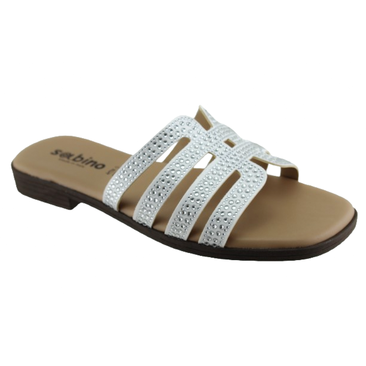 Sabino Shoes Γυναικεία Σανδάλια Δέρμα Γ-1106-01 Πάγος Sabino Shoes Γυναικεία Σανδάλια Δέρμα Γ-1106-01 Πάγος