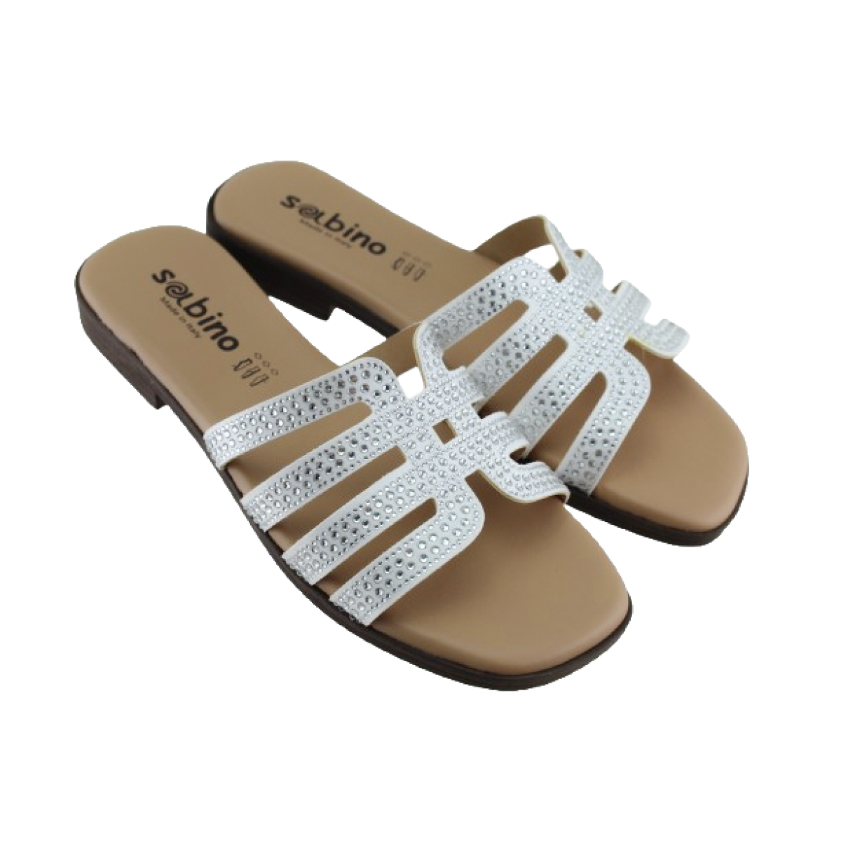 Sabino Shoes Γυναικεία Σανδάλια Δέρμα Γ-1106-01 Πάγος Sabino Shoes Γυναικεία Σανδάλια Δέρμα Γ-1106-01 Πάγος