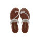 Sabino Shoes Γυναικεία Σανδάλια Δέρμα Γ-3509-5 Ασημί