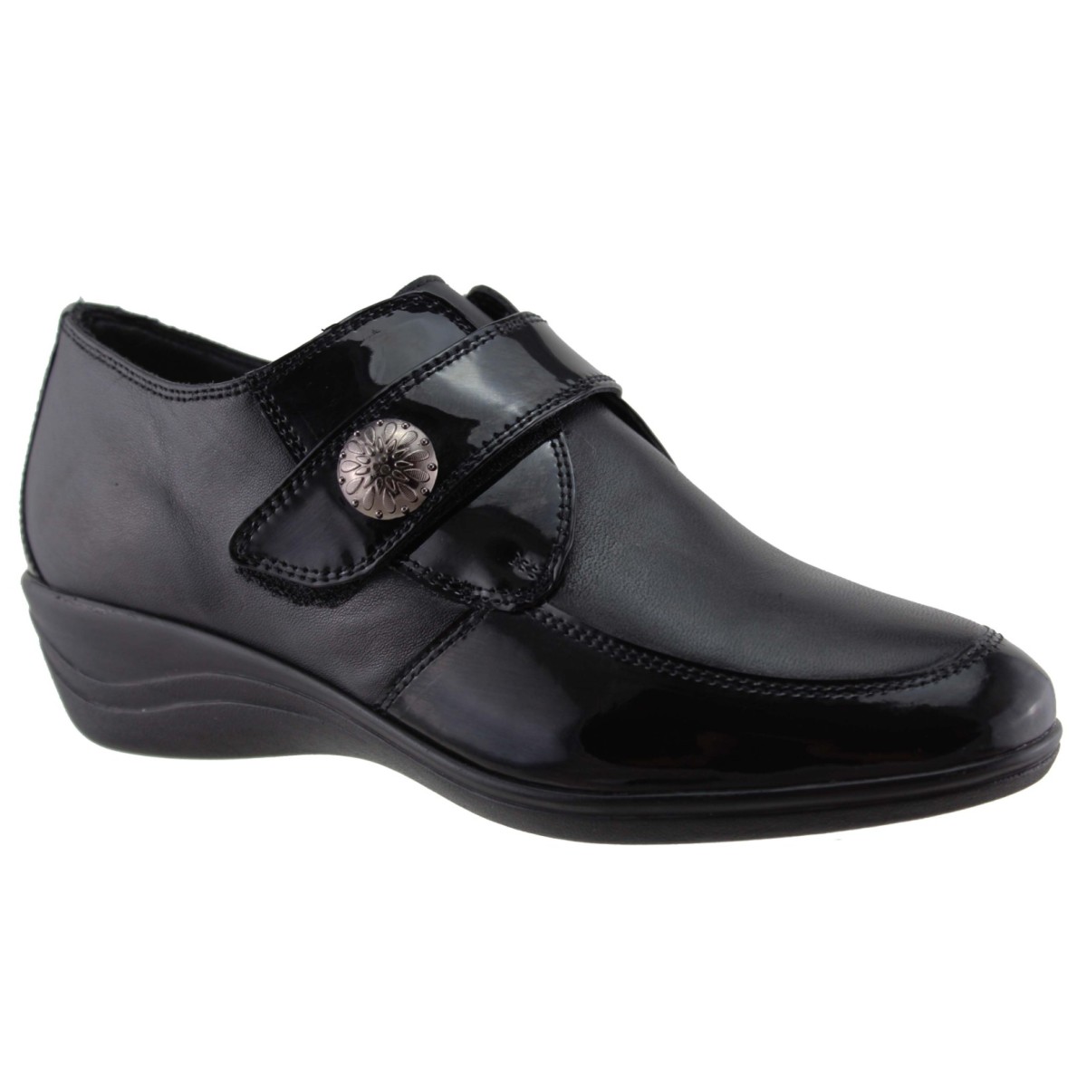 Sabino Γυναικεία Sneakers Δέρμα Γ-JK79 Μαύρο
