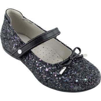 Scarpy Παιδικές Μπαλαρίνες 5 Μαύρο Iris Glitter