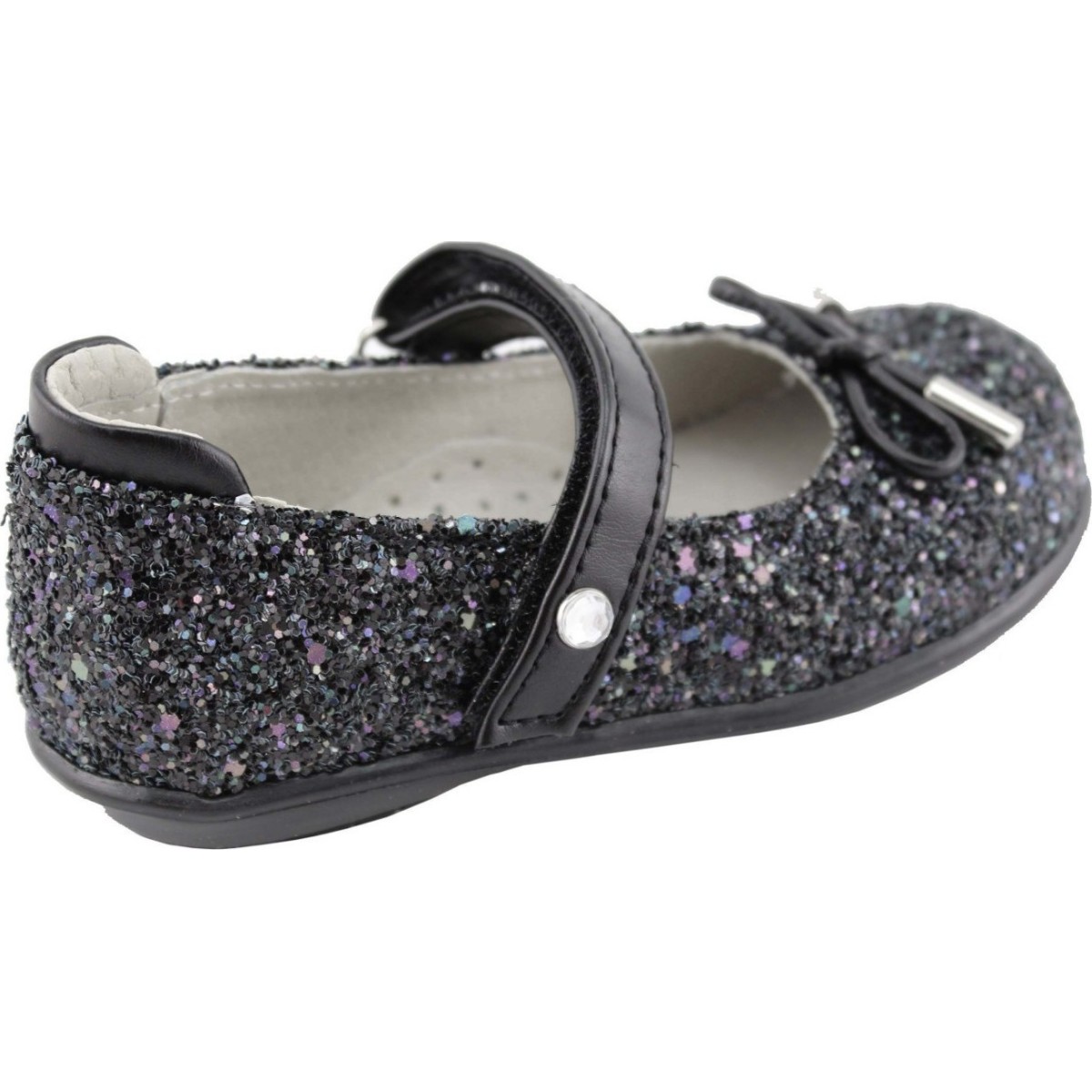 Scarpy Παιδικές Μπαλαρίνες 505 Μαύρο Iris Glitter Scarpy Παιδικές Μπαλαρίνες 505 Μαύρο Iris Glitter