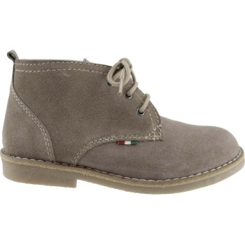 Scarpy Παιδικά Μποτάκια Δέρμα 302 Πούρο Suede