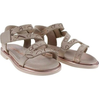 Scarpy Παιδικά Πέδιλα Δέρμα 584AN Nude Suede