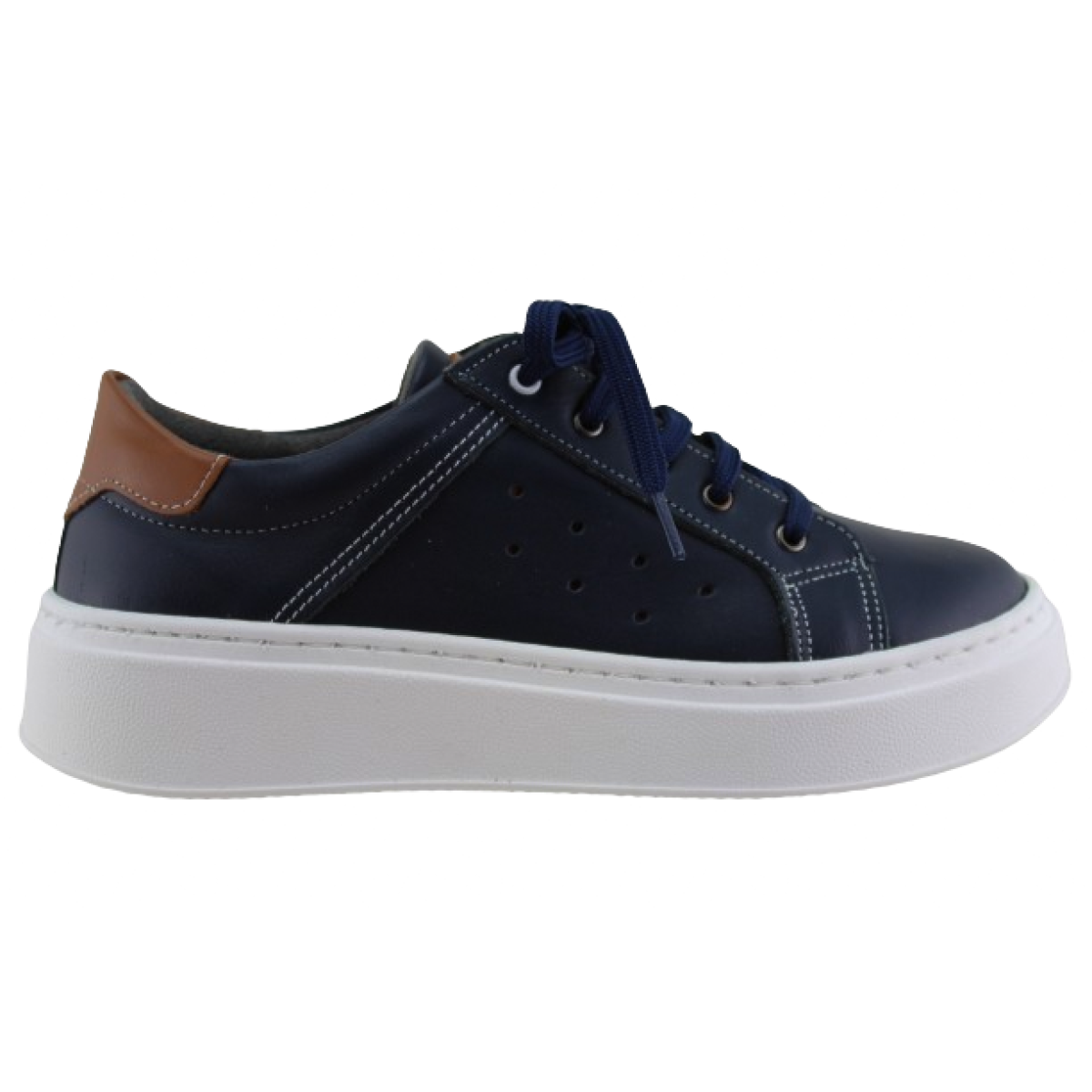 Scarpy Παιδικά Casual Δέρμα 469-AK24 Μπλε Scarpy Παιδικά Casual Δέρμα 469-AK24 Μπλε