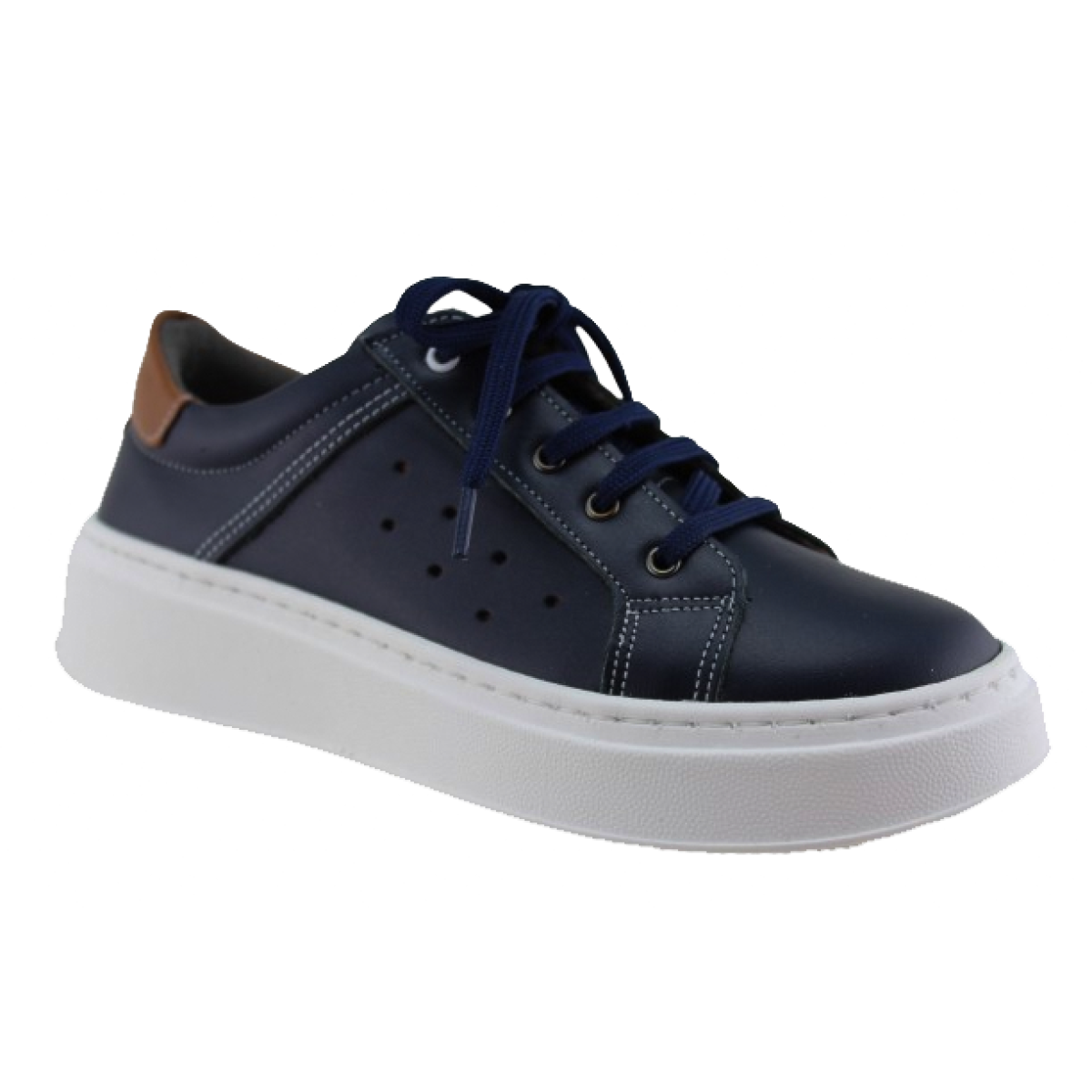 Scarpy Παιδικά Casual Δέρμα 469-AK24 Μπλε Scarpy Παιδικά Casual Δέρμα 469-AK24 Μπλε