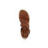 Stefania Γυναικεία Πέδιλα Flatforms Δέρμα 0313 Ταμπά