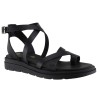 Stefania Γυναικεία Πέδιλα Flatforms Δέρμα 0345 Μαύρο Stefania Γυναικεία Πέδιλα Flatforms Δέρμα 0345 Μαύρο