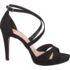 Stefania Γυναικεία Πέδιλα 1900 Μαύρο Suede
