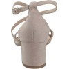 Stefania Γυναικεία Πέδιλα 452 Πούδρα Suede