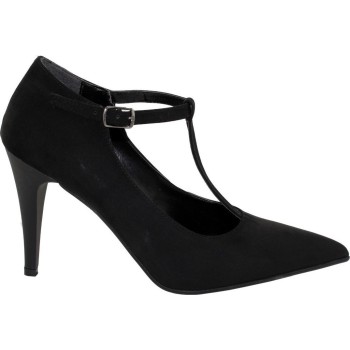Stefania Γυναικείες Γόβες 718 Μαύρο Suede
