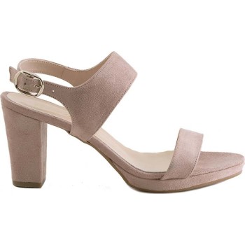 Stefania Γυναικεία Πέδιλα 376 Nude Suede