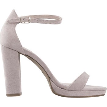 Stefania Γυναικεία Πέδιλα 1080 Πούδρα Suede
