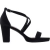 Stefania Γυναικεία Πέδιλα 352 Μαύρο Suede