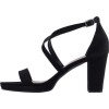 Stefania Γυναικεία Πέδιλα 352 Μαύρο Suede